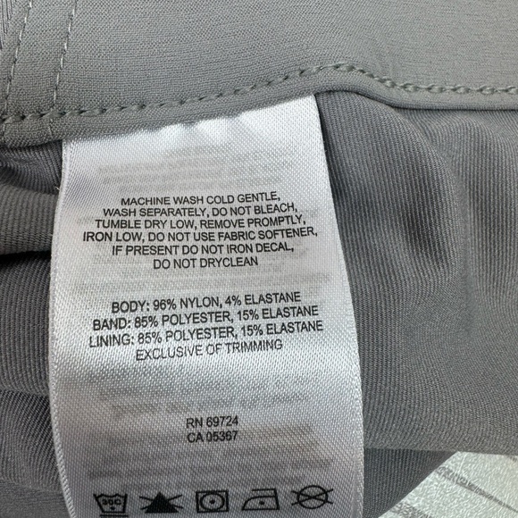 Columbia Climber Canyon Skort Gray Medium Stretch Built in Short Water Resistant - Picture 8 of 11